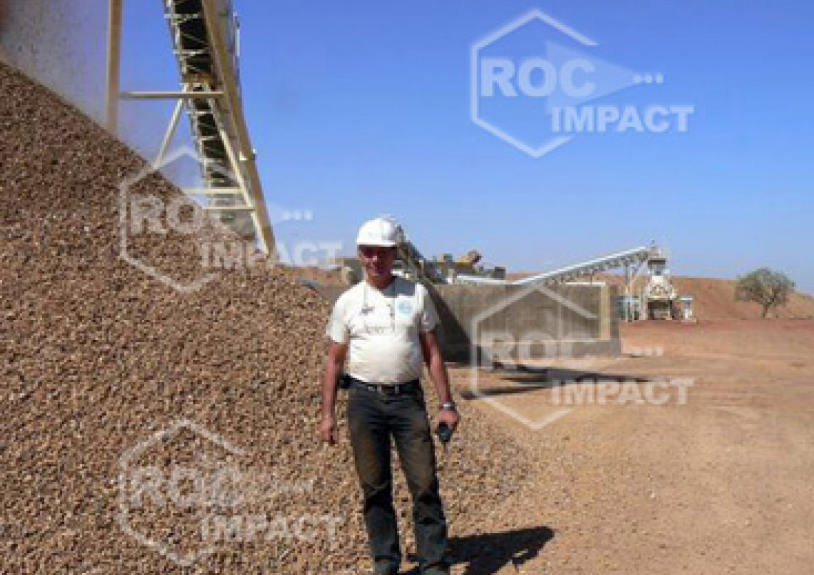 Crushing plant – Gold mine in Burkina Faso (Semafo Mana Gold Mining)
