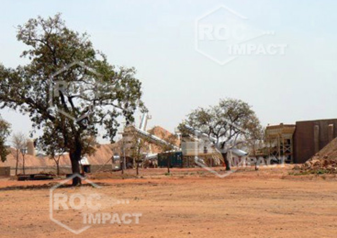 Crushing plant – Gold mine in Burkina Faso (Semafo Mana Gold Mining)