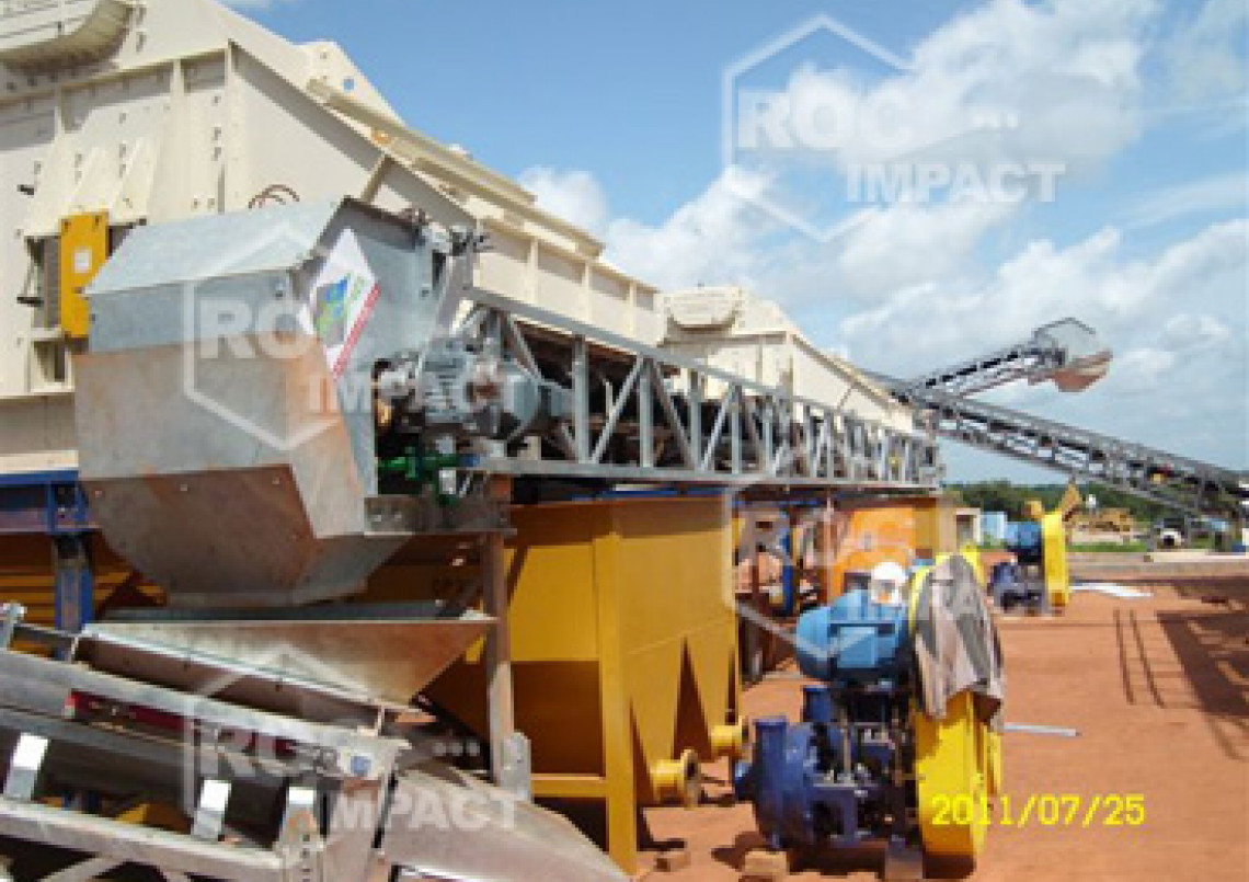 Supplying of conveyors for the gold mine in Mali (conveyor system ROC BELT)