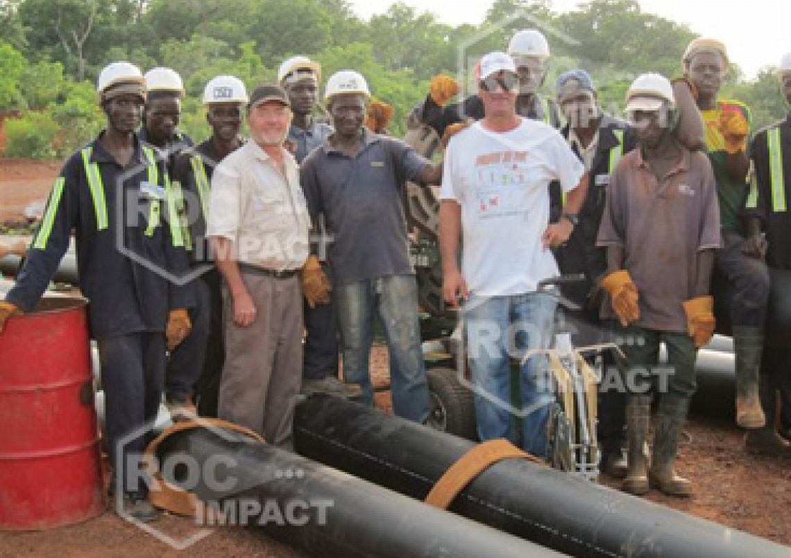 Supplying of conveyors for the gold mine in Mali (conveyor system ROC BELT)