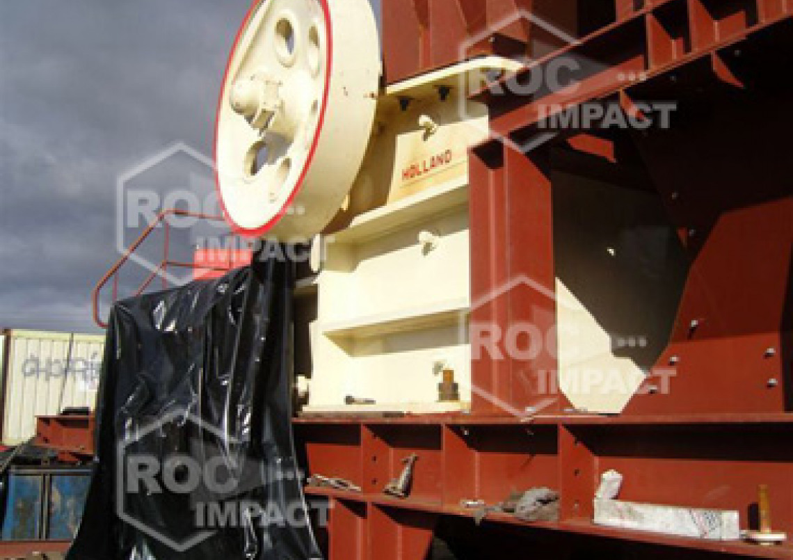 Crushing house at the gold mine in Algeria