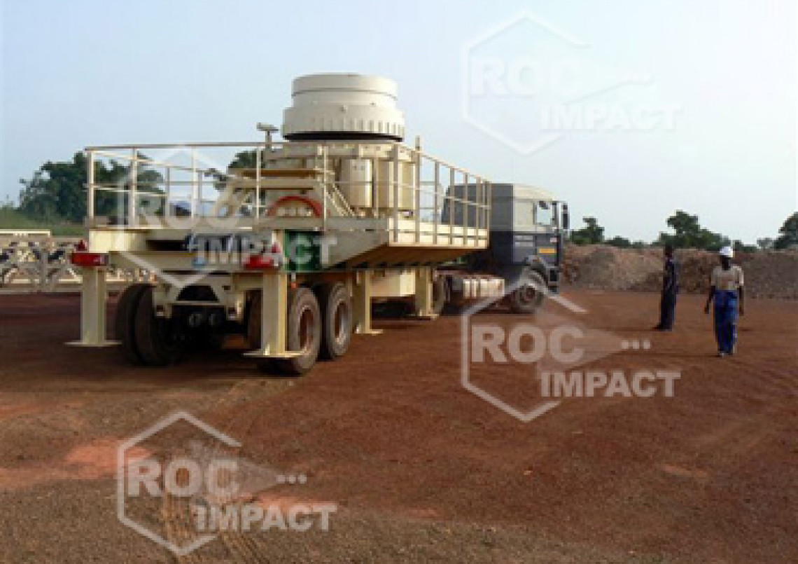 Crushing plant – Gold mine in Burkina Faso (Semafo Mana Gold Mining)
