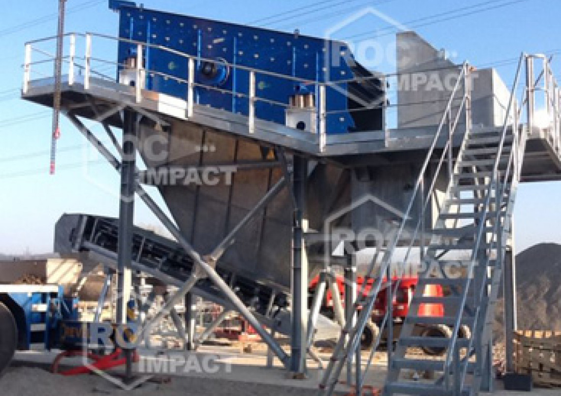 Vibrating screen roc 60.20 12 m² 4 decks