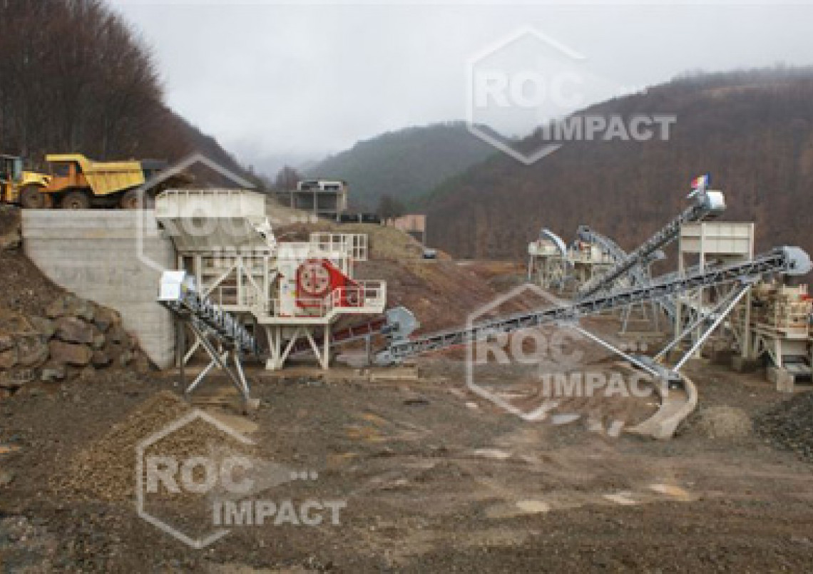 Start of the crushing plant in Romania