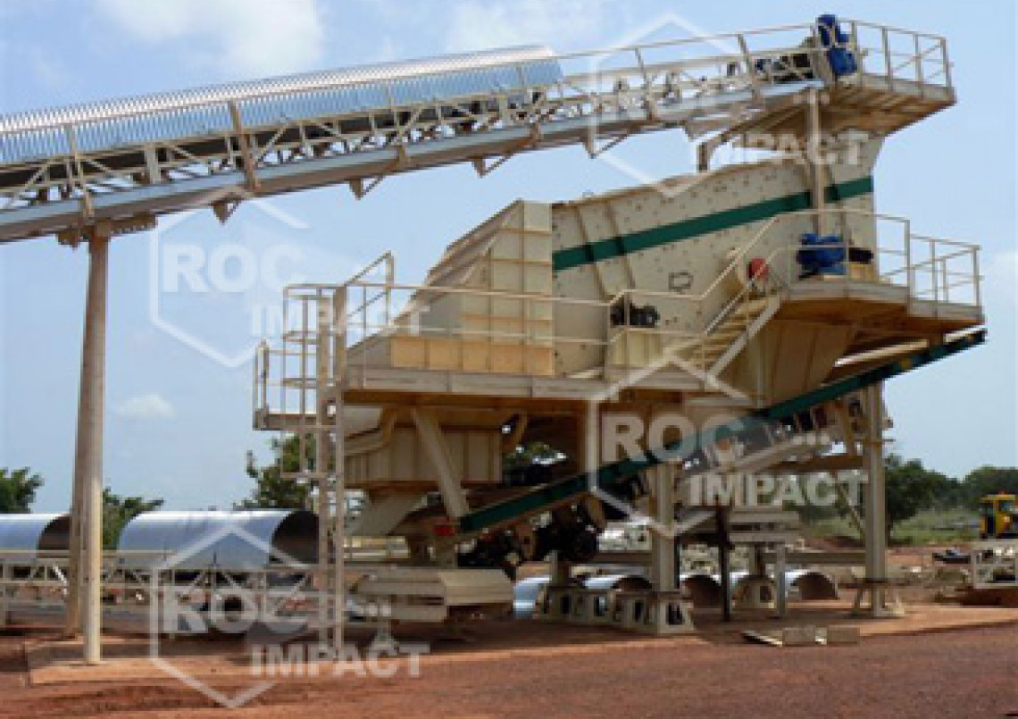 Crushing plant – Gold mine in Burkina Faso (Semafo Mana Gold Mining)