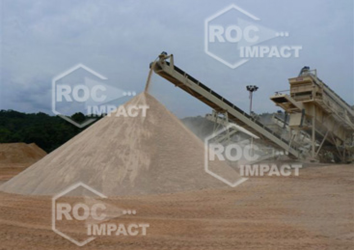 Crushing plant in the Congo