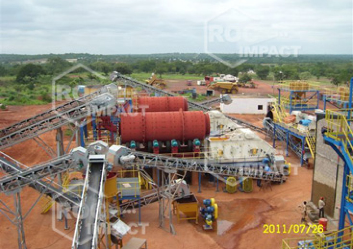 Supplying of conveyors for the gold mine in Mali (conveyor system ROC BELT)