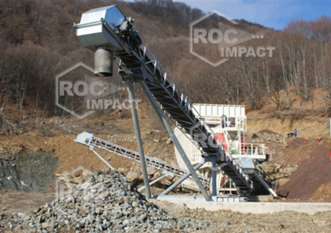 Start of the crushing plant in Romania