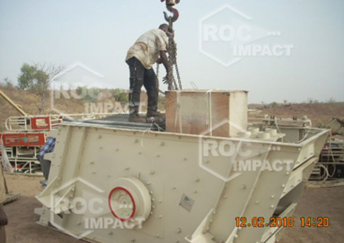 Start of our complete installation in Burkina Faso