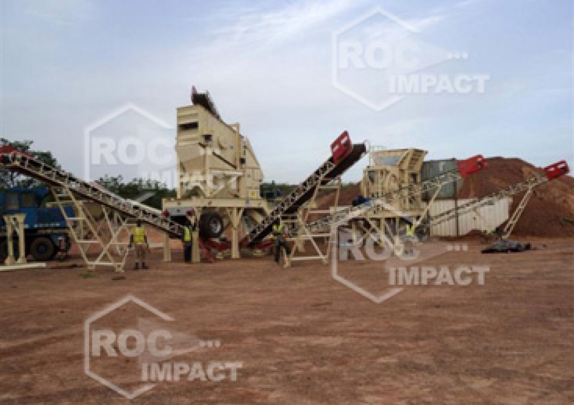 Start of our complete installation in Burkina Faso