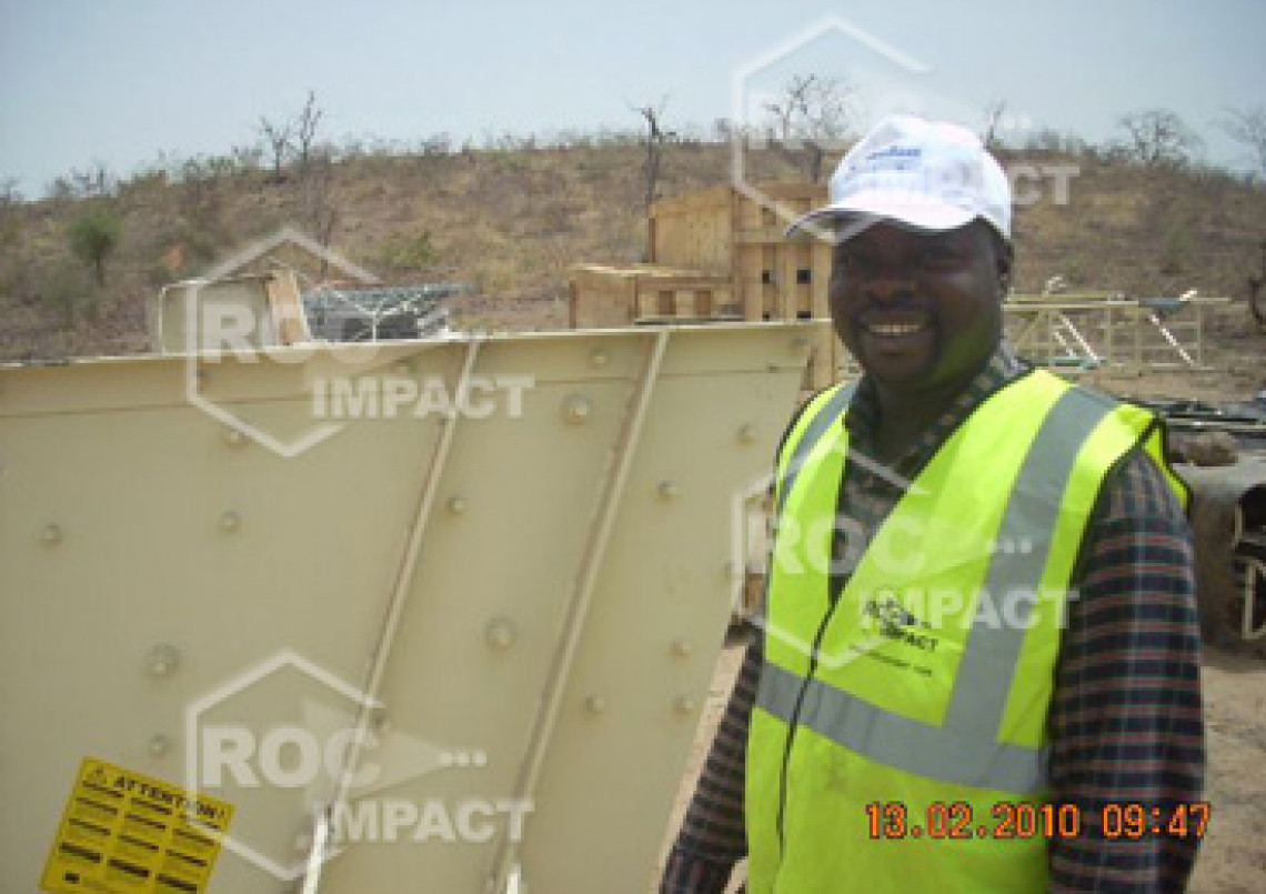 Start of our complete installation in Burkina Faso