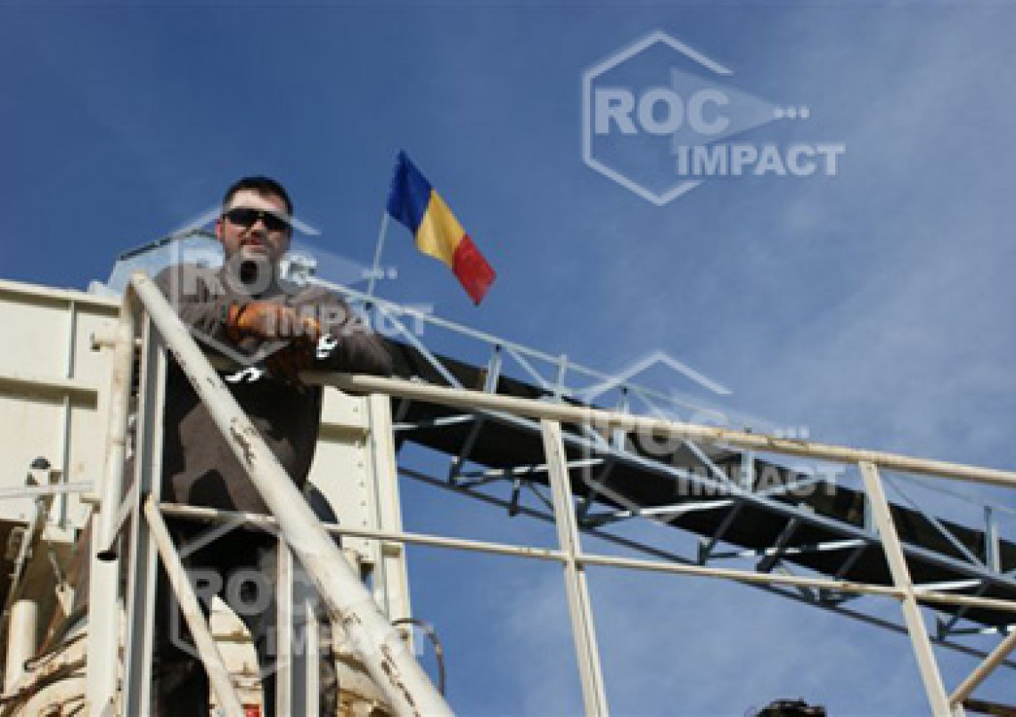 Start of the crushing plant in Romania