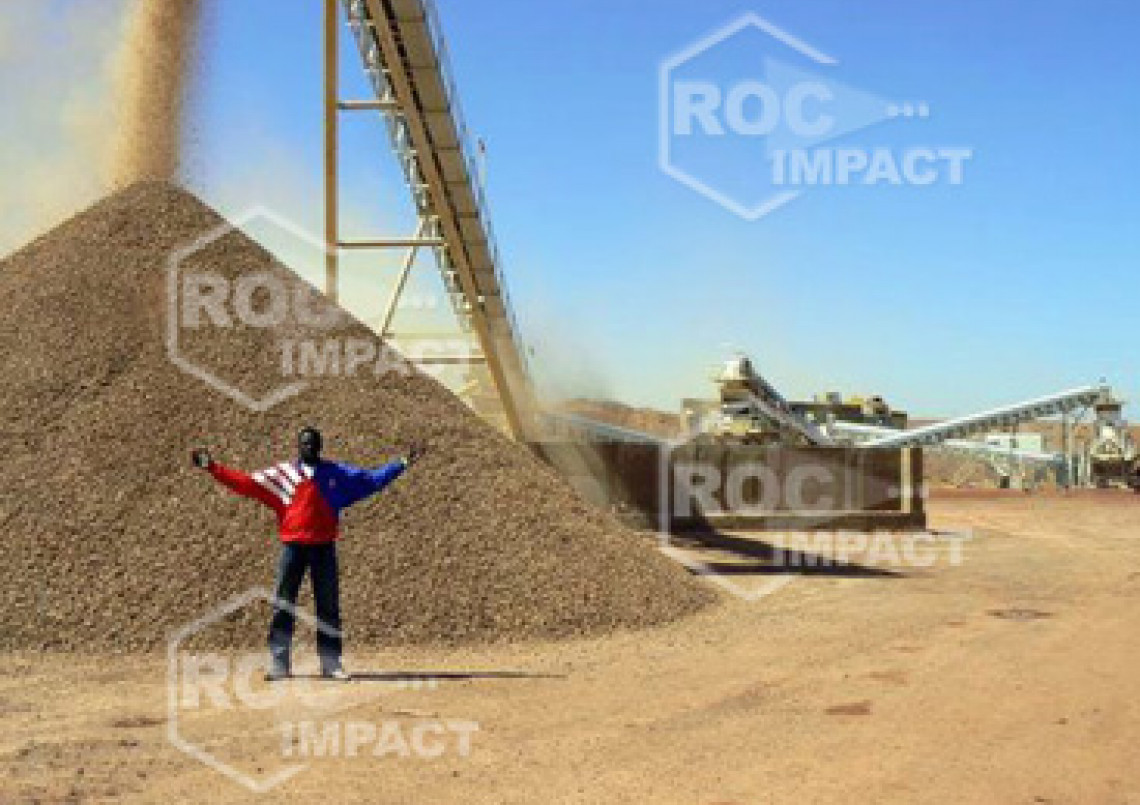 Crushing plant – Gold mine in Burkina Faso (Semafo Mana Gold Mining)