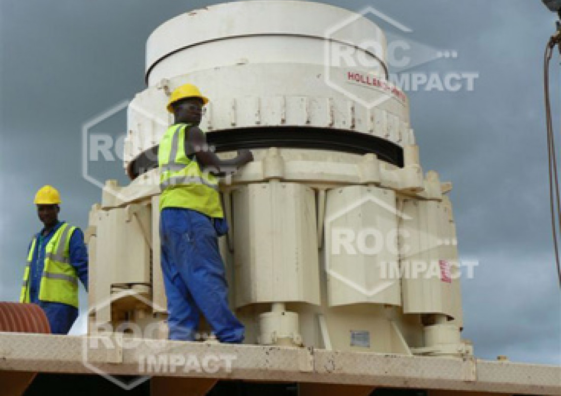 Crushing plant – Gold mine in Burkina Faso (Semafo Mana Gold Mining)