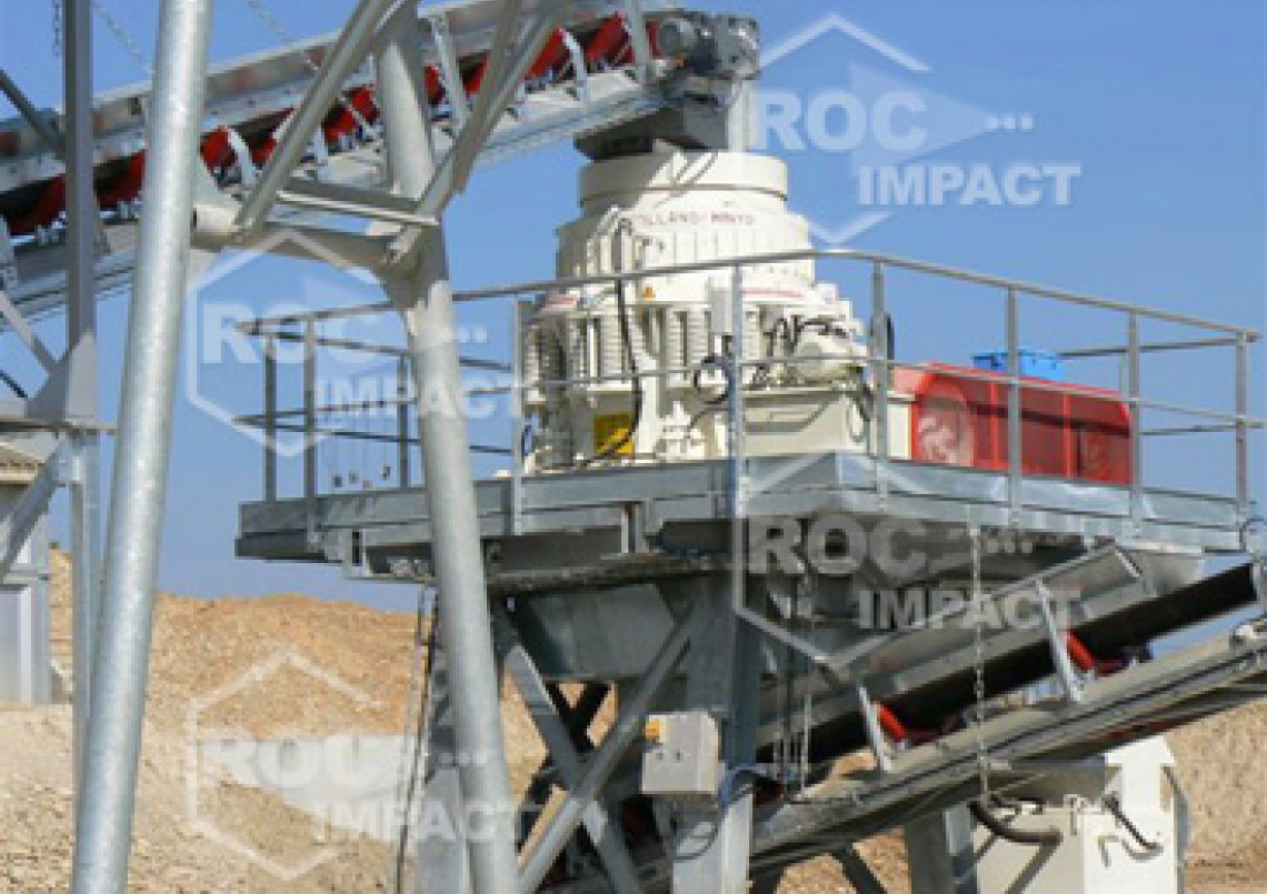 Cone Crushing plant for a Quarry