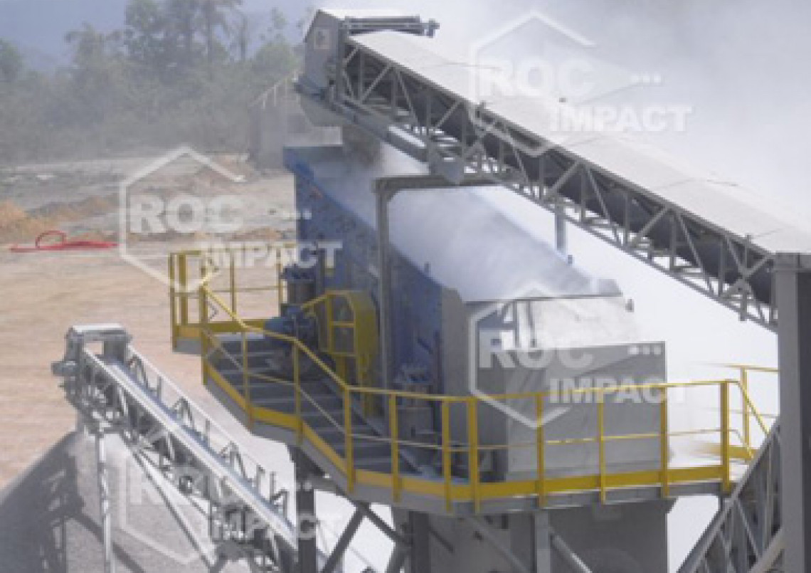 New installation of crushing and screening for the Guinea CONAKRY