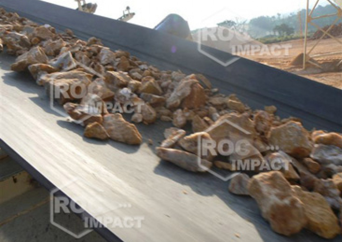 Crushing plant in the Congo