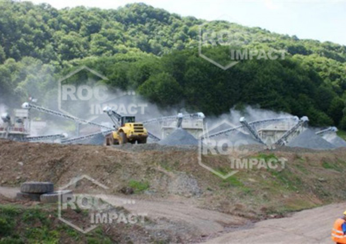 Start of the crushing plant in Romania