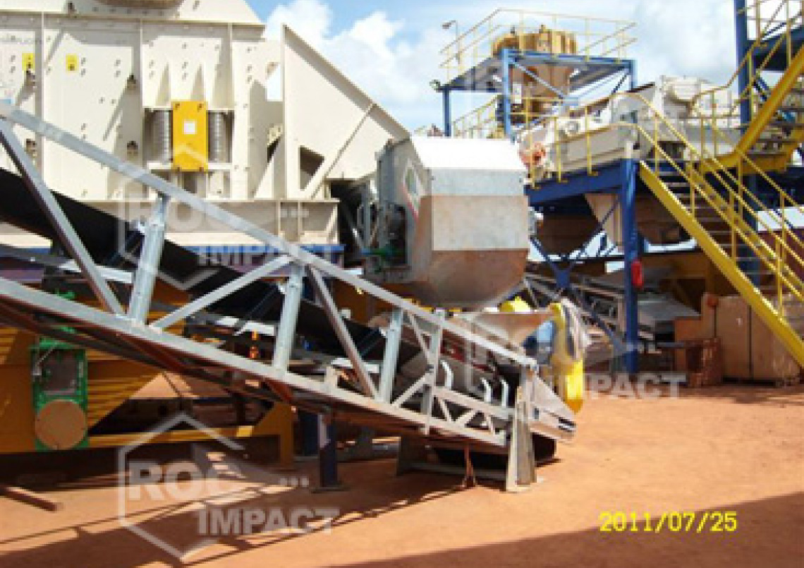 Supplying of conveyors for the gold mine in Mali (conveyor system ROC BELT)