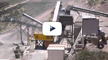 CRUSHING PLANT CAPACITY 300 T/H - 0/25 MM (DESTINATION ALGERIE)