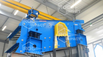 Unit of crushing Mobile production 200 t/h of 0/25 mm (destination Russia)