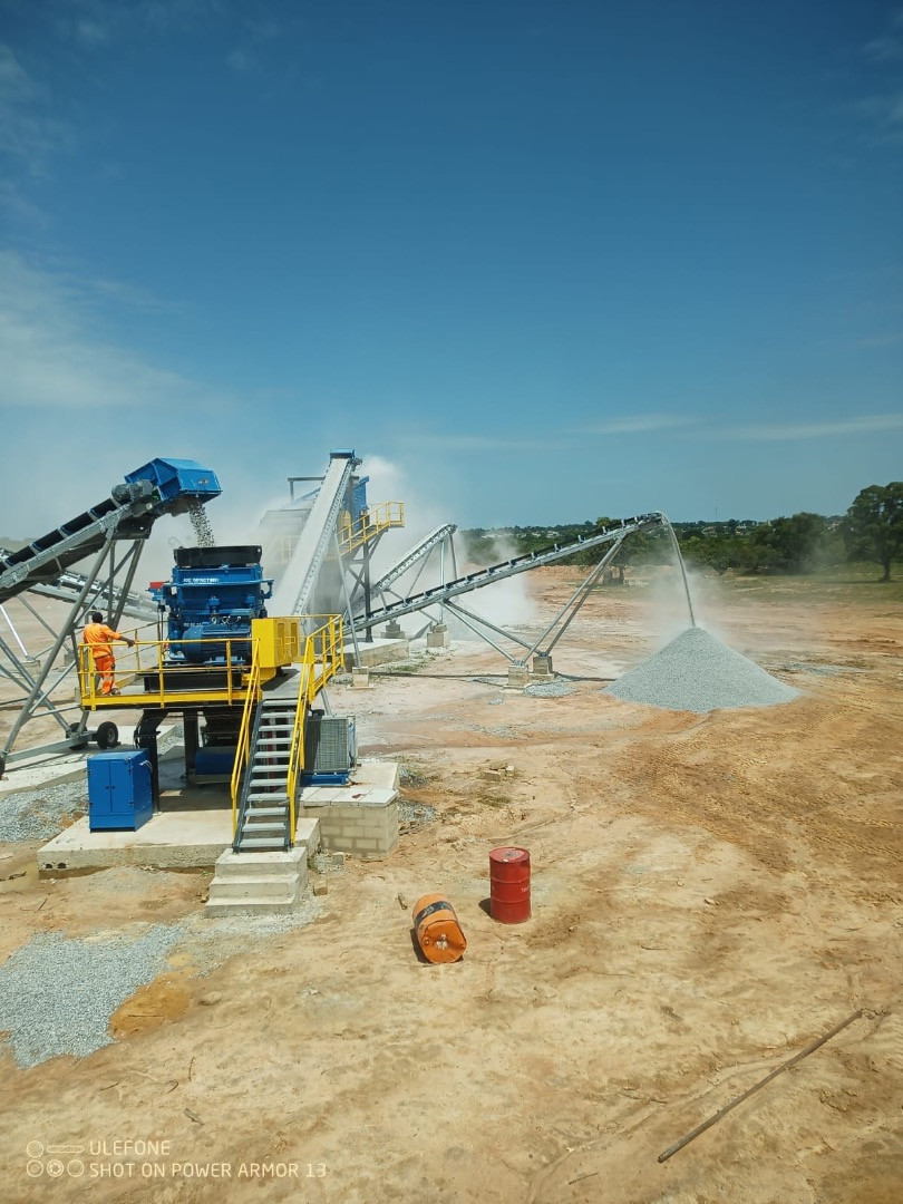 Installation de concassage ROC IMPACT en Côte d’Ivoire 250 t/h - ROC IMPACT